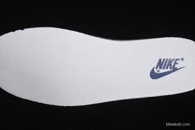 Nike SB Dunk Low Supreme Collaboration Sneakers in Gray Blue with Gray Swoosh - YX5066-260