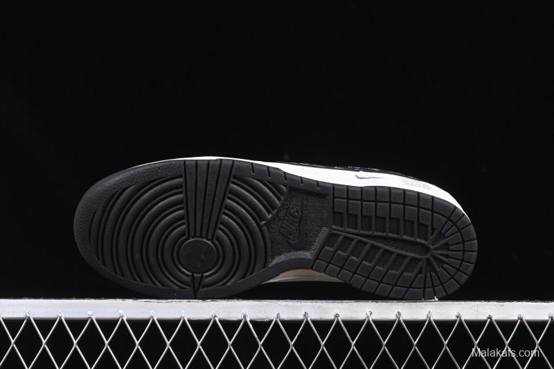 Nike SB Dunk Low Stussy Anniversary Custom Low-Top Casual Skate Shoes - DJ2024-055
