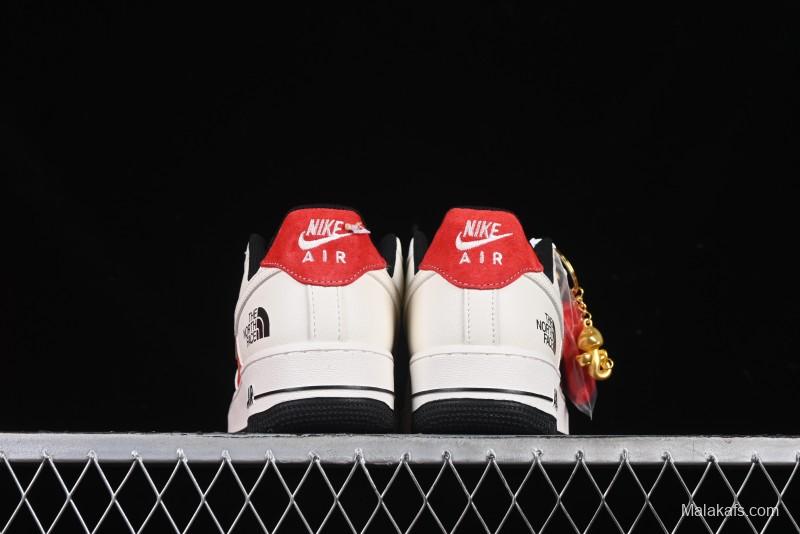 Nike Air Force 1 '07 Low The North Face Collaboration Year of the Snake Limited Edition Golden Snake Design Low-Top Casual Sneakers - DM6688-028