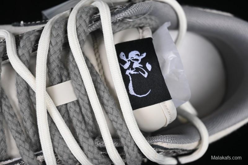 Nike SB Dunk Low Year of the Snake Series Strap Black Swoosh Custom High-End Low-Top Casual Skate Shoes - YX5066-273