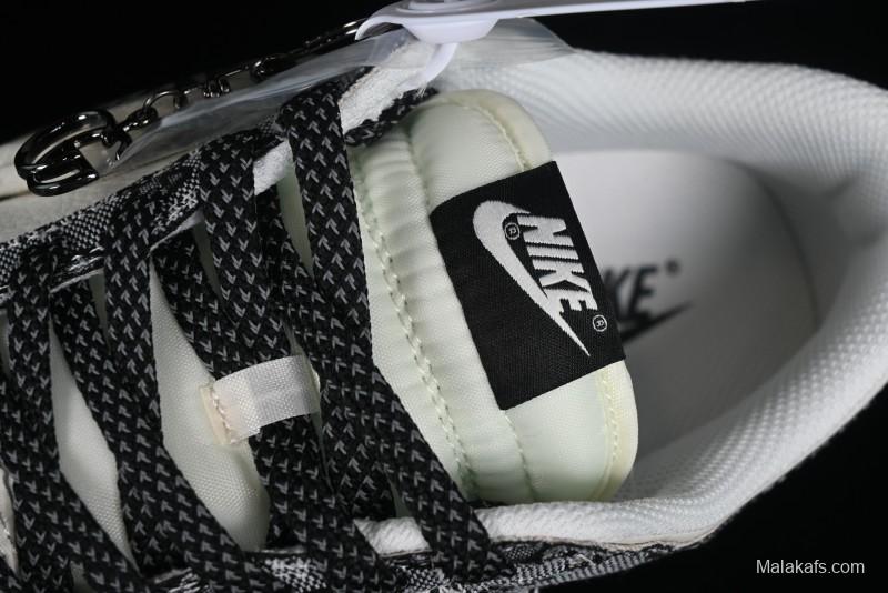 Nike SB Dunk Low Gucci Collaboration - Grey Pattern Anniversary High-End Custom Low-Top Casual Skate Shoes - BB9676-311