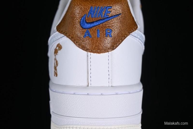 Nike Air Force 1 '07 Low Casual Sneakers with Full-Length Air Cushion - HF5716-111
