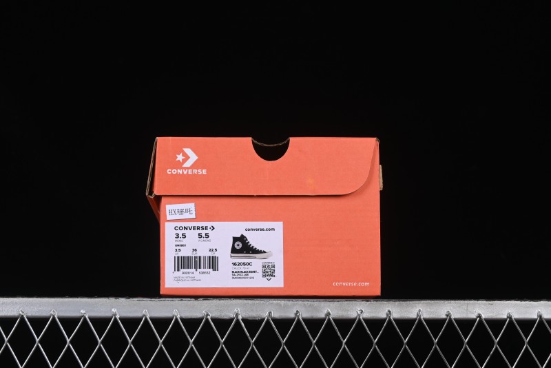 Converse Chuck 1970s High-Top Casual Canvas Sneakers with Classic Graffiti Limited Edition Three-Star Logo - 162050C