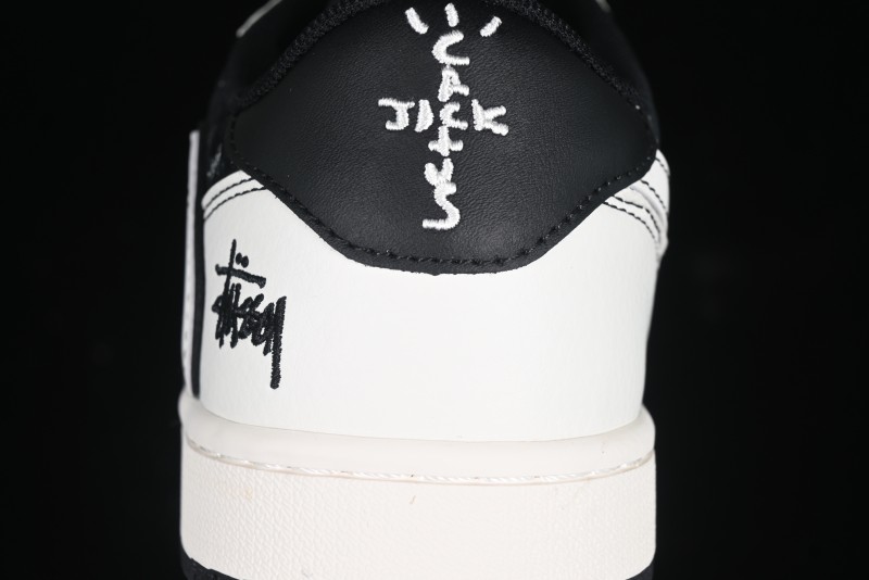 Nike Travis Scott x Fragment Design x Air Jordan 1 Low OG SP AJ1 Low Top Casual Sneakers - SJ2068-121