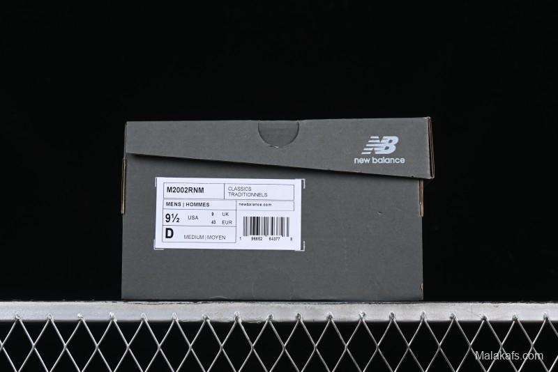 New Balance 2002 Series Retro Casual Running Shoes with Upgraded N-ERGY Cushion - M2002RNM