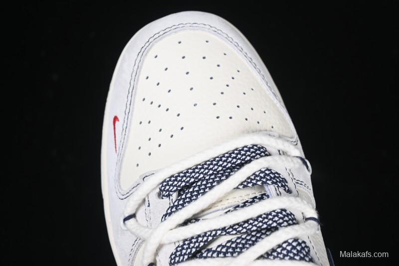 Nike SB Dunk Low The North Face x Supreme Anniversary Custom Low-Top Casual Sneakers - YX5066-232