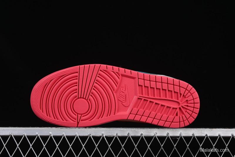 Nike Air Jordan 1 Low AJ1 Mismatch Colorway Low-Top Casual Sneakers - HV4511-133