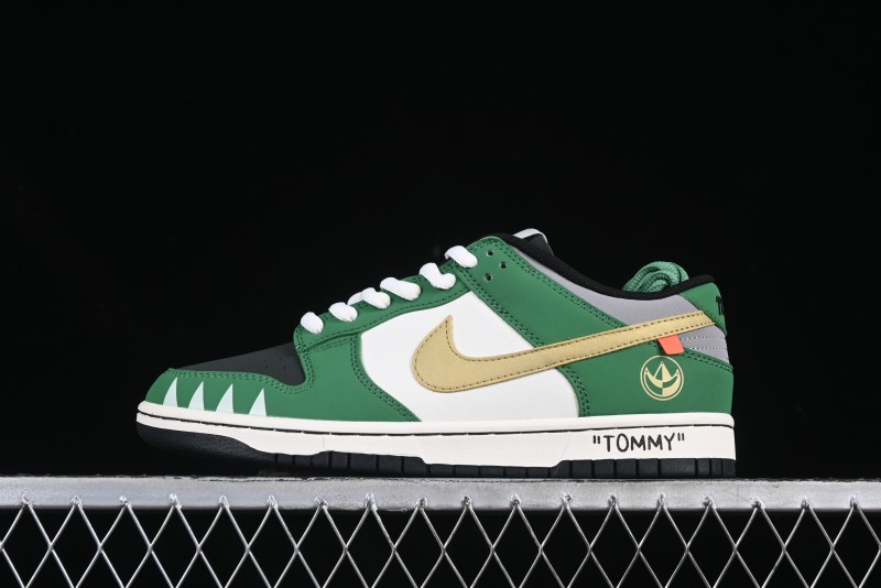 Nike SB Dunk Low Power Rangers Allosaurus Colorway Low-Top Casual Skateboarding Shoes - ZZ1998-006