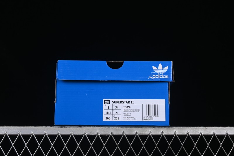 Adidas Superstar II JI3538 Shell Toe Casual Sneakers - JI3538