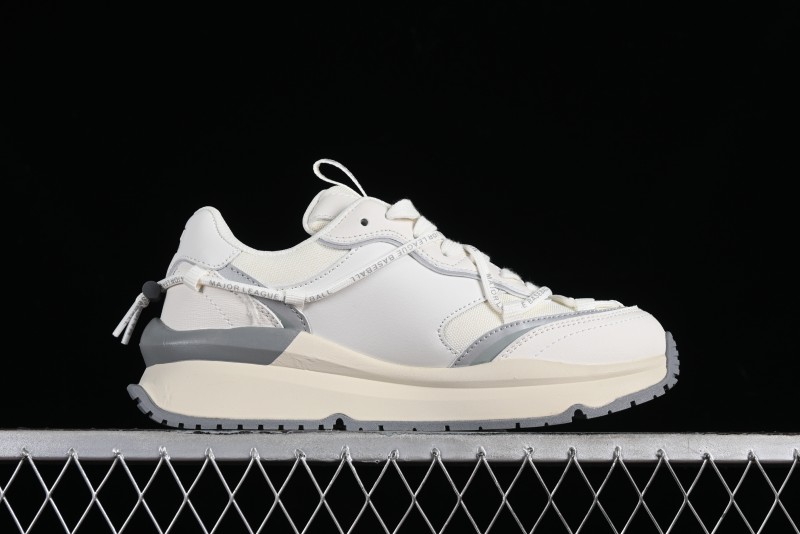 New York Yankees Chunky Runner Basic Lace-Up Lightweight Casual Sneakers - 3ASHCRR3N43WHS