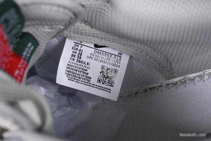 Nike SB Dunk Low Gucci Collaboration Dark Pattern Grey Swoosh Anniversary Custom Low-Top Casual Skate Shoes - DM6868-013