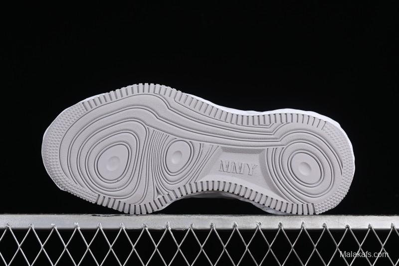 Wayne Original Sole Leather Low Sneaker with Deconstructed Ice Cream Sole - MMY