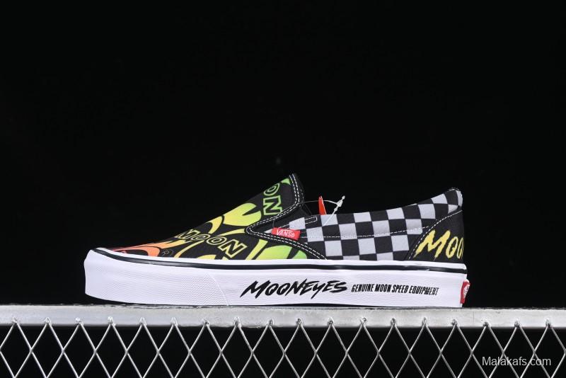 Mooneyes x Vans Slip-On Low-Top Casual Skate Shoes - VN000CP6BHG