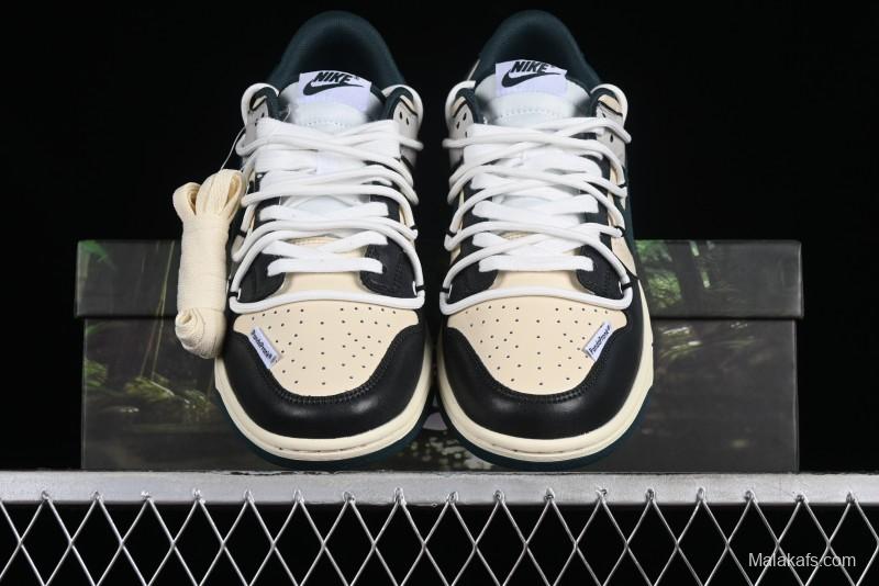 Nike Dunk Low Panda Prank Universe Exploration - Star Trek Mocha SB Strap Low-top Casual Sneakers - FQ8080-133