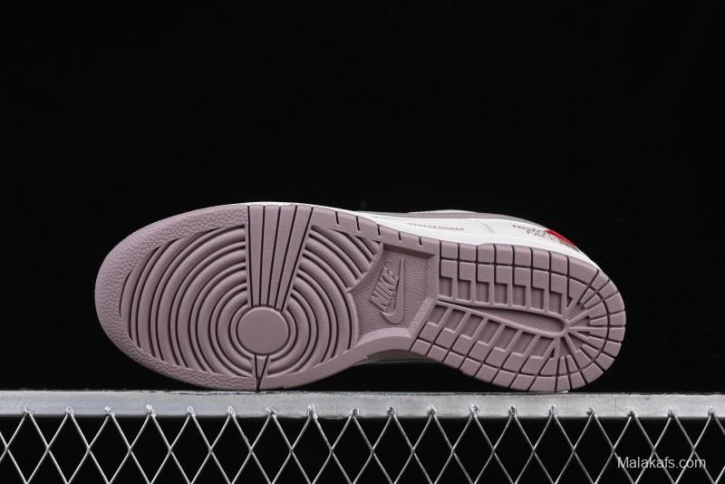 Nike SB Dunk Low Supreme x The North Face Low-Top Casual Skate Shoes - BM0234-507