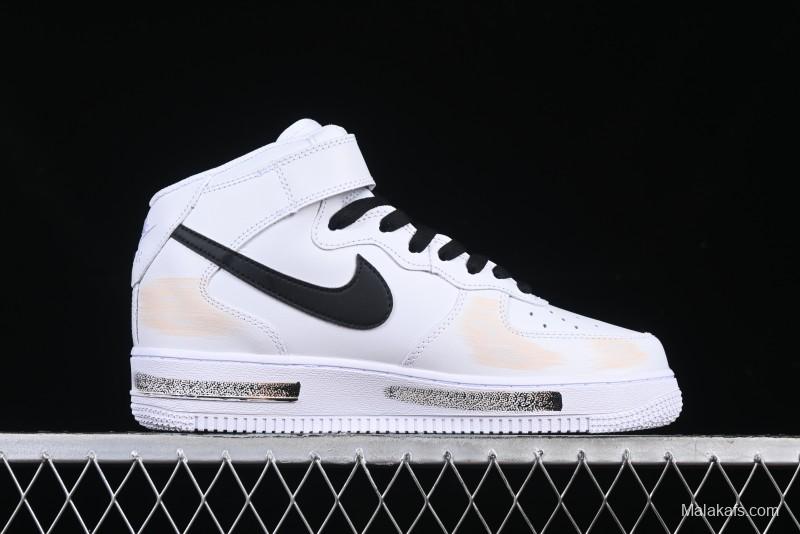 Nike Air Force 1 '07 Mid Broken Hook Spray Paint Anime Theme Casual Sneakers - ZH0316-058
