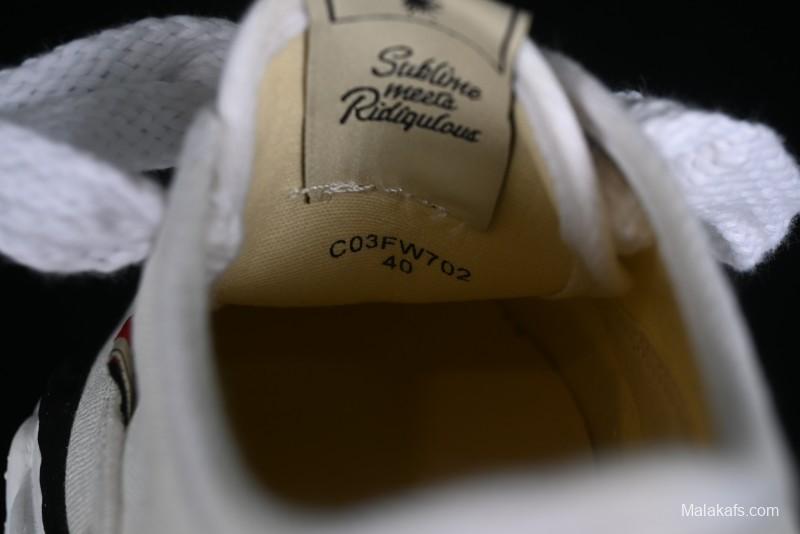 Wayne Original Sole Leather Low Sneaker with Melted Ice Cream Outsole - W.E5