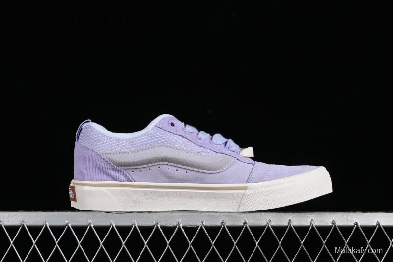 Vans Knu-Skool VR3 LX Low-Top Retro Sneakers in Dusty Purple - VN0009QCB9P