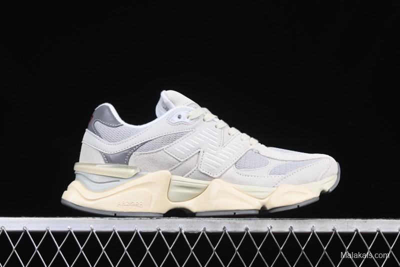 New Balance 9060 Retro Casual Running Shoes with ABZORB Cushioning - U9060LNY