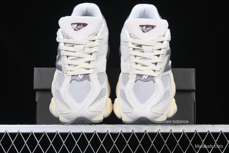 New Balance 9060 Retro Casual Running Shoes with ABZORB Cushioning - U9060LNY