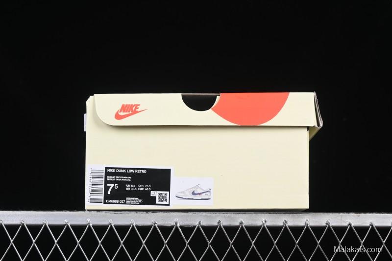 Nike SB Dunk Low Stussy Anniversary Edition Custom High-End Casual Sneakers - DM6868-027