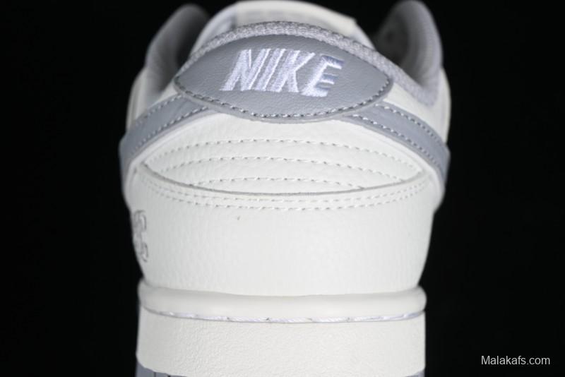 Nike SB Dunk Low NYC Collaboration Light Gray Low-Top Casual Skate Shoes - NC2103-302