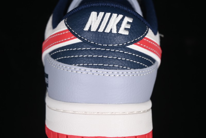Nike SB Dunk Low Supreme Collaboration Anniversary Custom Low-Top Casual Sneakers - DM6868-045