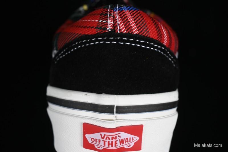 Vans Old Skool 36 DX Anaheim Collection Checkered Low-Top Canvas Sneakers - VN0A38G2PXC