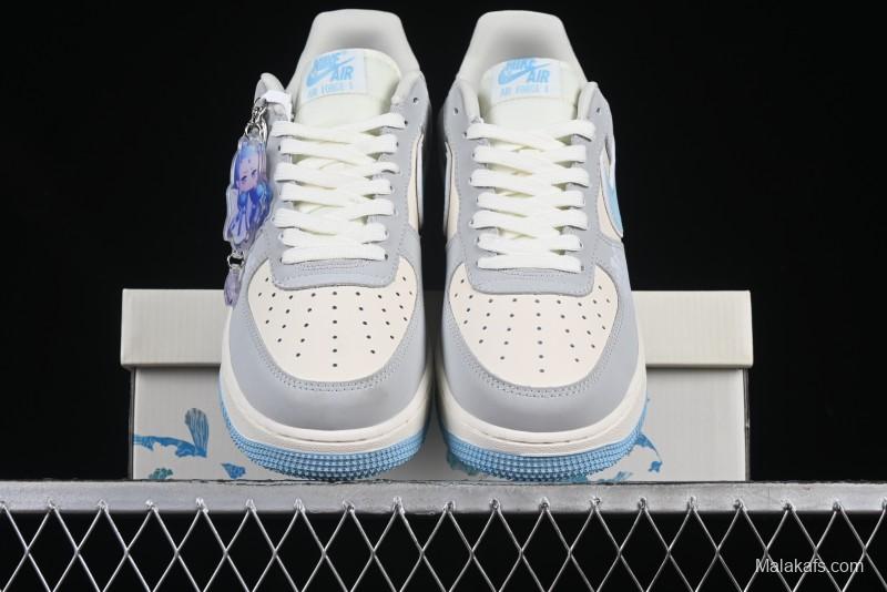 Nike Air Force 1'07 Low Nezha Collaboration Magic Ball Spirit Pearl Casual Sneakers - DF0188-047