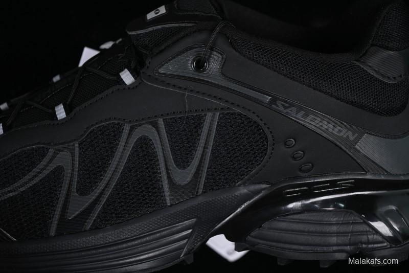 Salomon XT-Wings 2 All-Black Trail Running Sneakers - Sleek Performance and Style