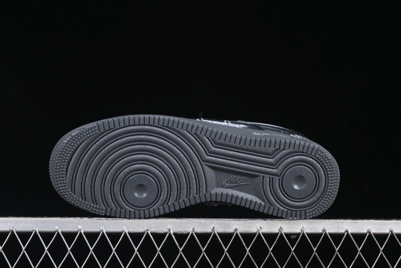 Nike Air Force 1'07 Low Gradient Skeleton Casual Sneakers - YD2425-110
