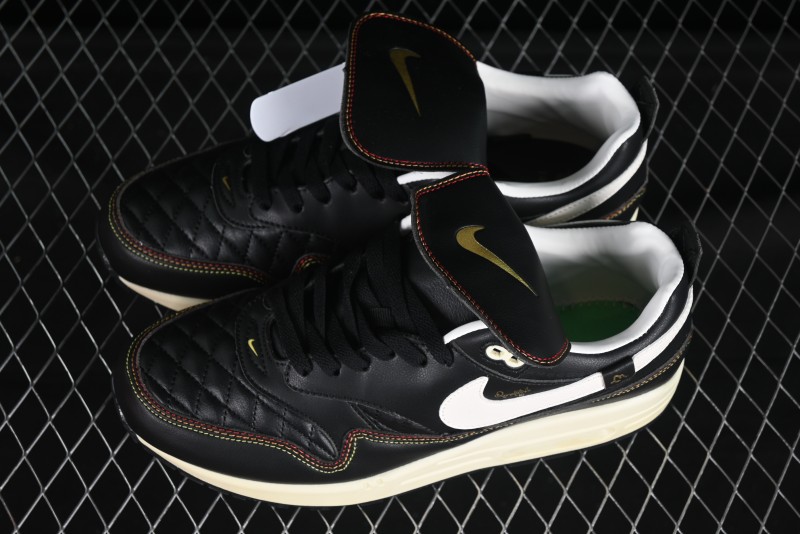 Nike Air Max 1 Retro Running Shoes with Half-Sole Air Cushion - 315352-271
