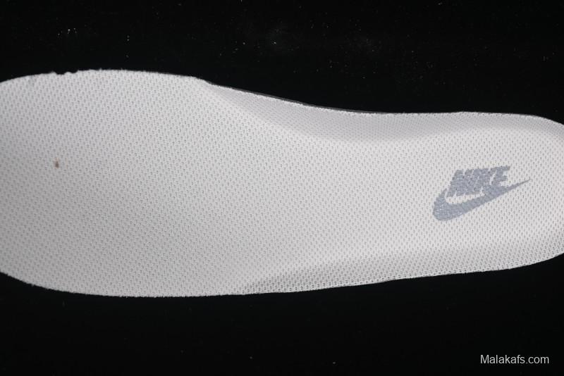 Nike Air Force 1 '07 Low Stussy Collaboration Grey Base Black Swoosh Casual Sneakers - XZ6188-761