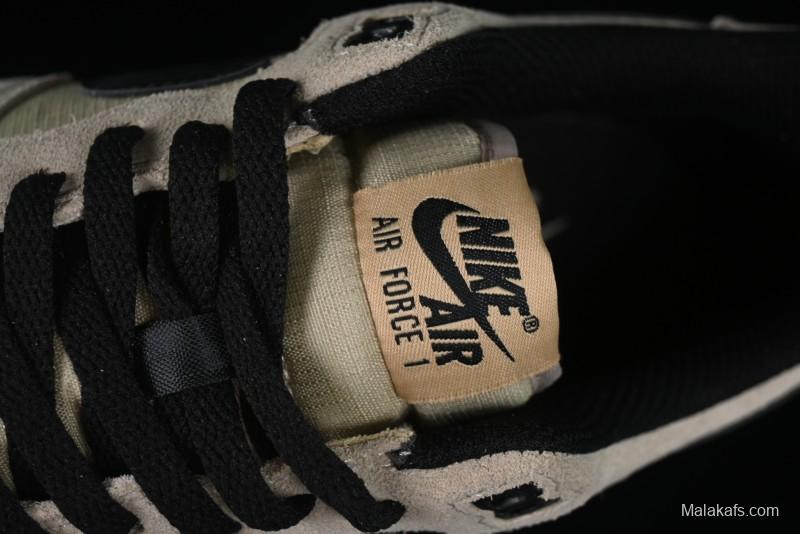 Nike Air Force 1'07 Low Casual Sneakers with Full-Length Air Cushion - HV6526-200