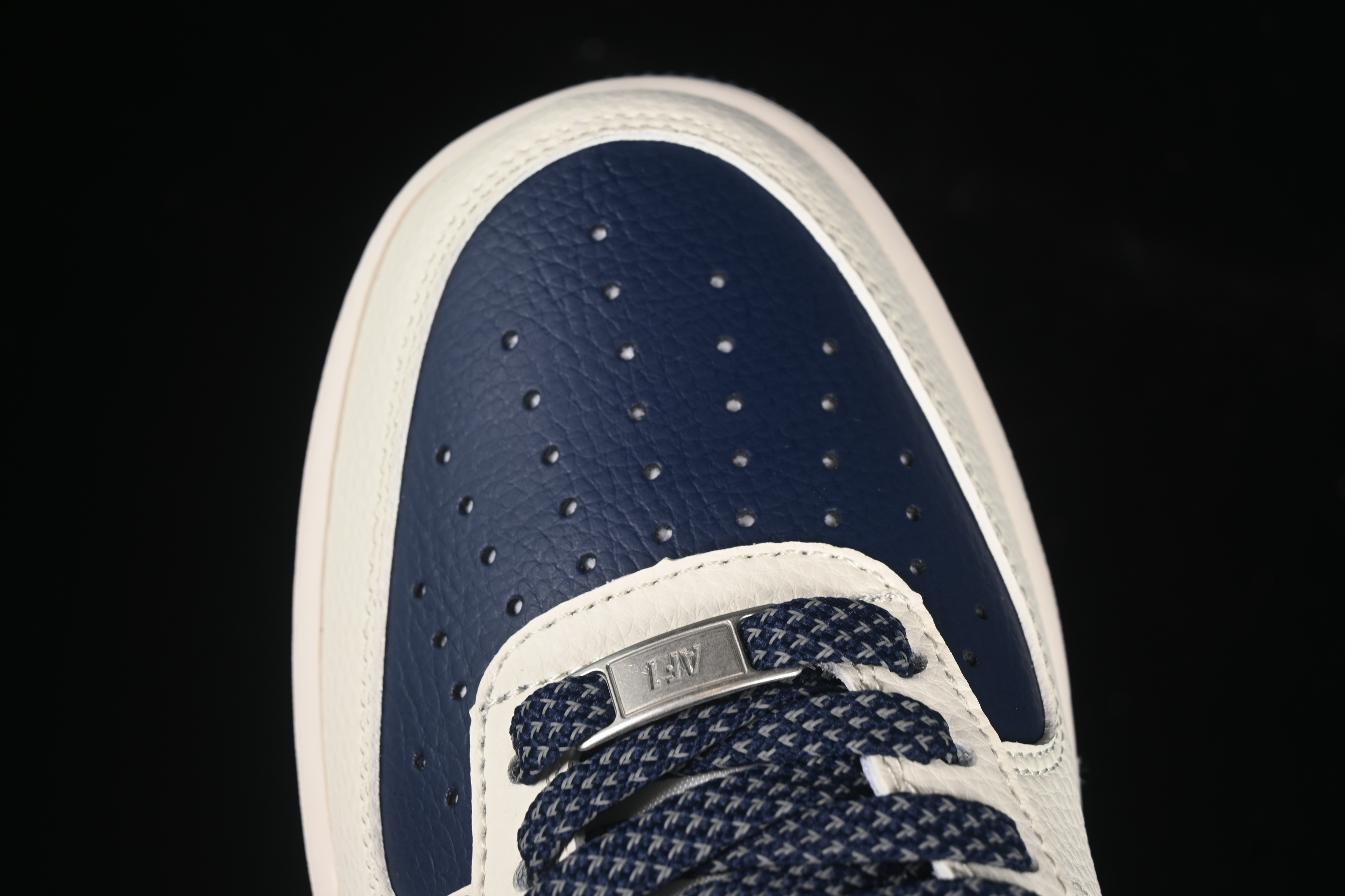 Nike Air Force 1'07 Low The North Face x Comme des Garçons Dark Blue Casual Sneakers - HH7518-075