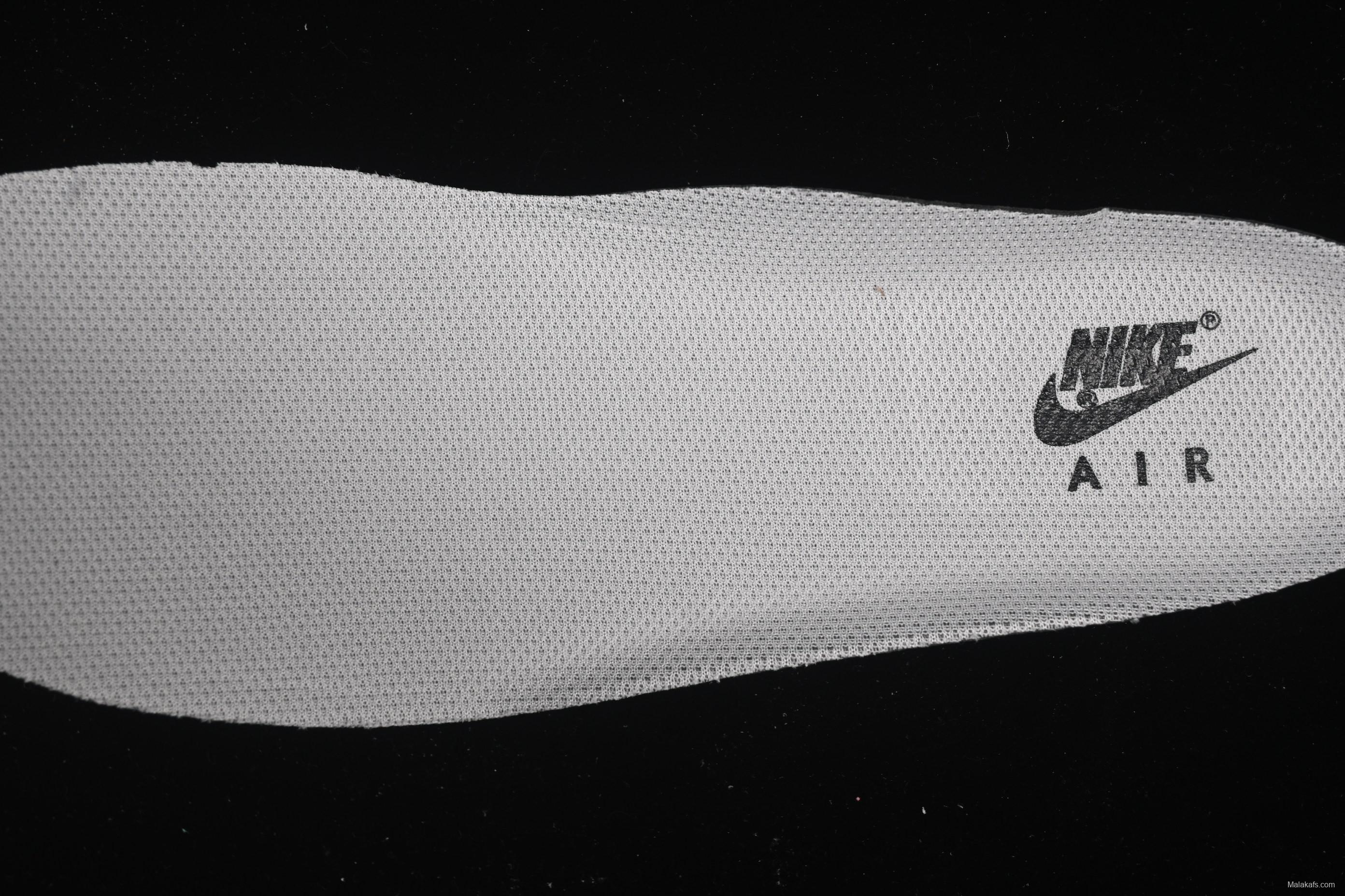 Nike Air Force 1 '07 Low Stussy Collaboration Beige Black Splatter Swoosh Casual Sneakers - DF0188-042