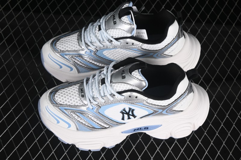 New York Yankees MLB Winner Chunky Height-Increasing Thick Sole Running Shoes - 3ASHWD15N50BLS
