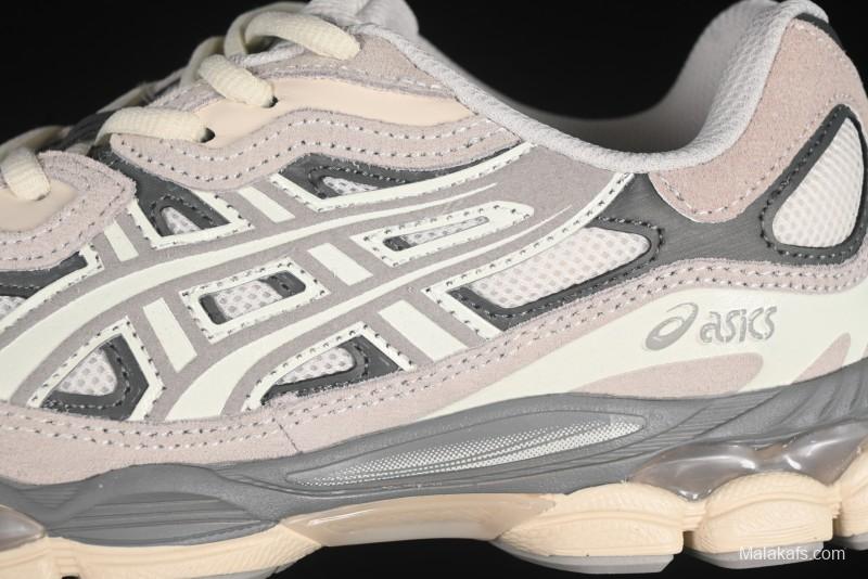 Asics Gel-NYC Retro Breathable Casual Shoes with Cushioning for Men - 1201A789-103