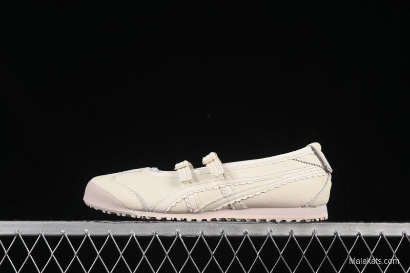 Onitsuka Tiger Mexico 66 Tgrs Mary Jane Low-Top Casual Summer Sandals - 1182A660-752