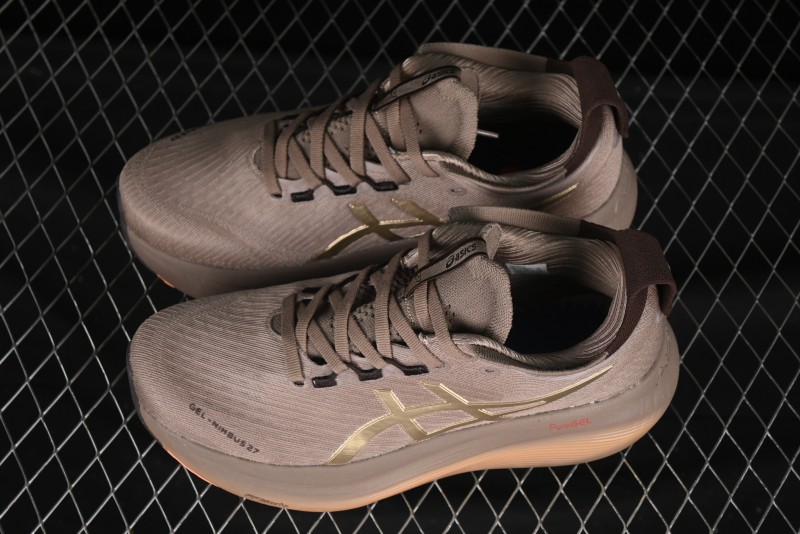 Asics Gel-Nimbus 27 Retro Breathable Casual Shoes with Cushioning for Men - 1012B816-020