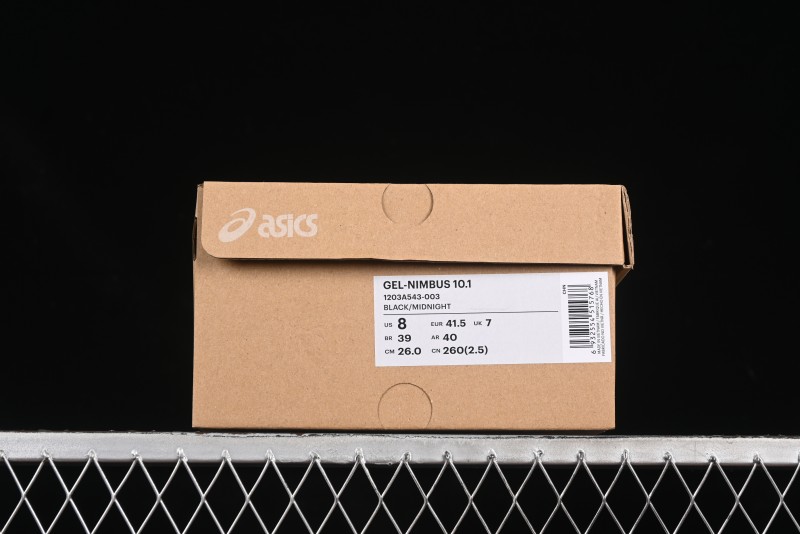 Asics Gel-Nimbus 10.1 Retro Breathable Casual Shoes with Cushioning for Men - 1203A543-003
