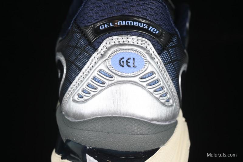 Asics Gel-Nimbus 10.1 Retro Breathable Casual Shoes with Cushioning for Men - 1203A543-003