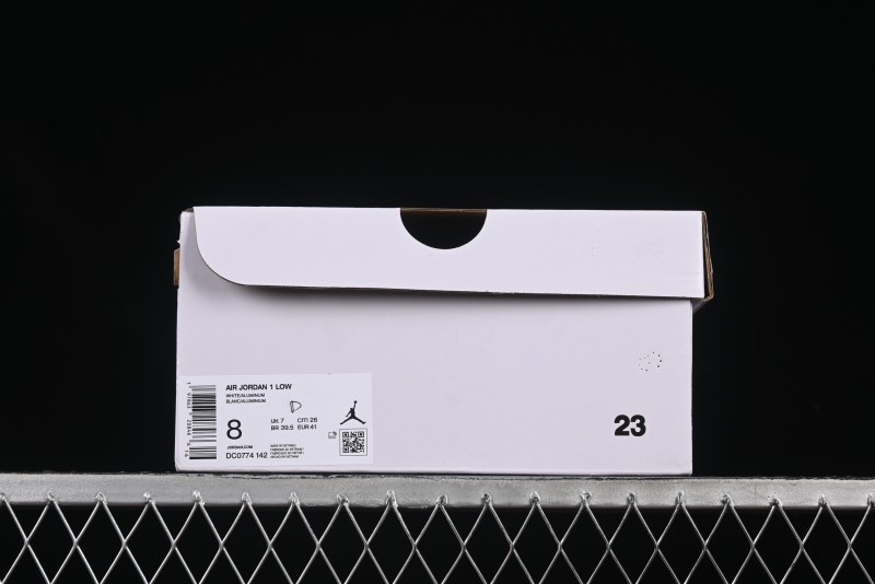 Nike Air Jordan 1 Low AJ1 White Blue Casual Sneakers - DC0774-142