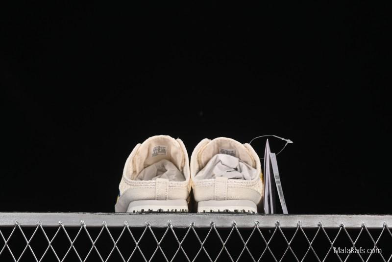 Onitsuka Tiger Mexico 66 Sabot Slip-On Shoes with Breathable Mesh Upper - 1183C123-104