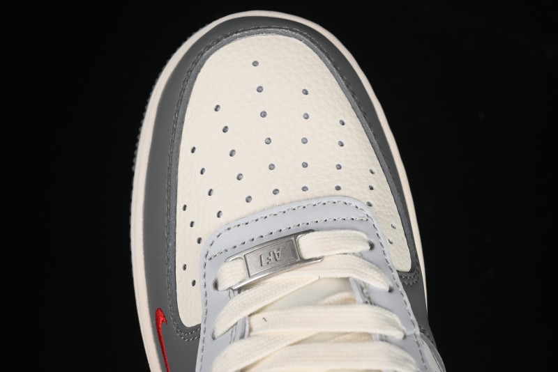 Nike Air Force 1'07 Low The North Face Collaboration Grey Multi-Tone Casual Sneakers - JJ2508-715
