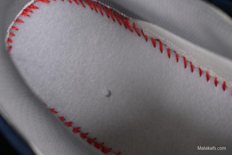 Nike Air Force 1 '07 Low Supreme Collaboration Two-Tone Blue Grey Lace-Up Casual Sneakers - DM6868-068