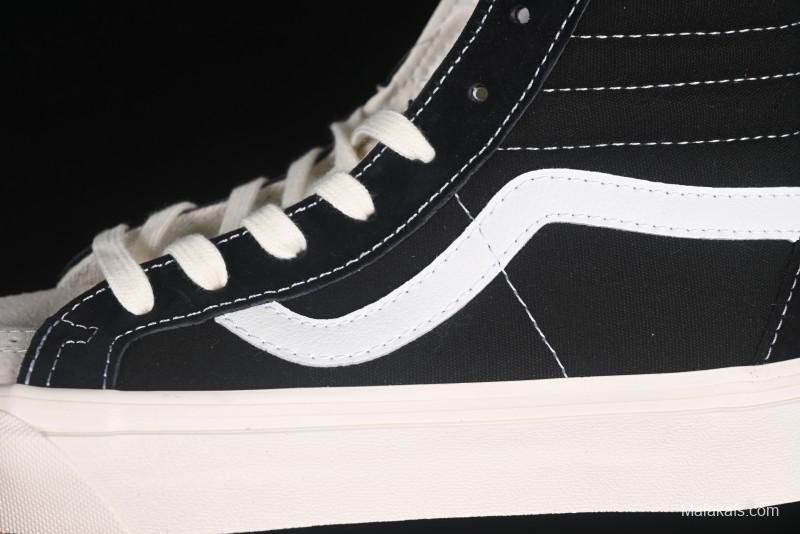 Fear of God x Vans Sk8-Hi High-Top Sneakers in Minimalist Black/White - VN0A2XS1ML5