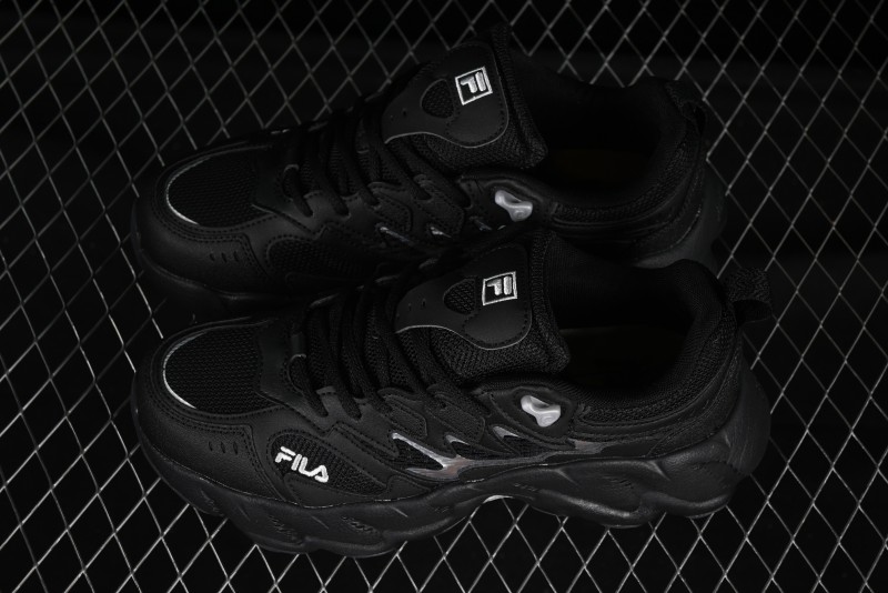 Fila Fusion Fern 2.0 Retro Chunky Sneakers with 3CM Thickened Platform Sole - F12M511101FBD
