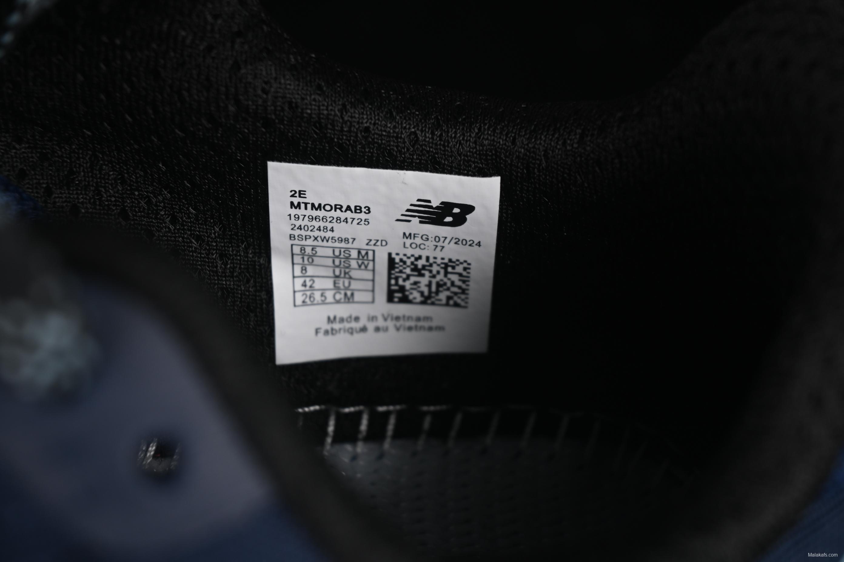 New Balance Fresh Foam X More V3 TDS Low-Top Running Shoes with Durable Anti-Slip Design - MTMORAB3
