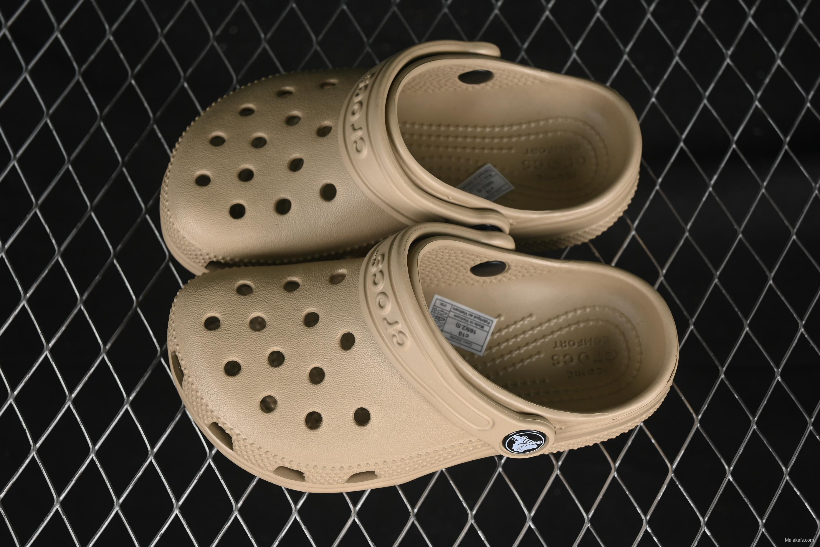 Crocs Classic Clog Kids Lightweight Comfortable Slip-Resistant Sandals with Ventilation Holes - Classic Clog